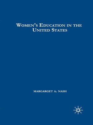 cover image of Women's Education in the United States, 1780-1840